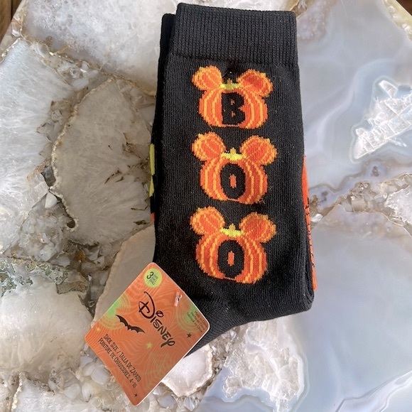 Disney Accessories - Mickey Mouse Halloween Crew Socks Set of 3 Pairs